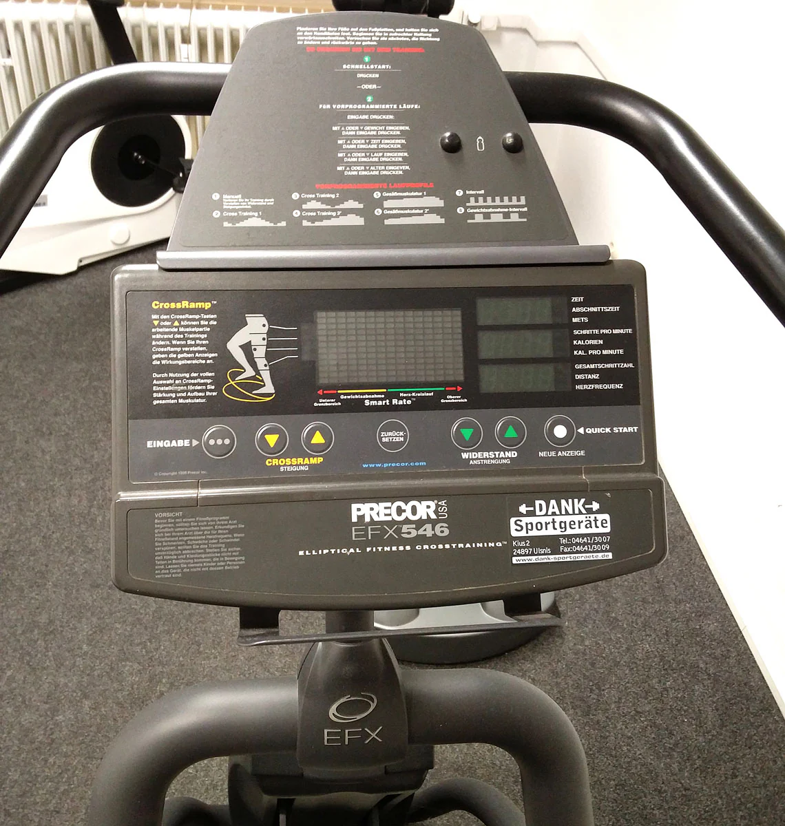 Precor Crosstrainer EFX556, gebraucht - Image 4