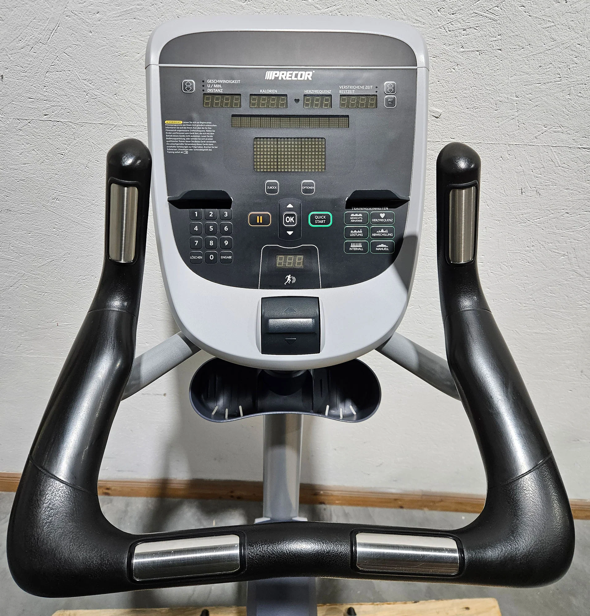 Precor Ergometer UBK 835, Upright Bike, LED Konsole, gebraucht - überholter Zustand - Image 5