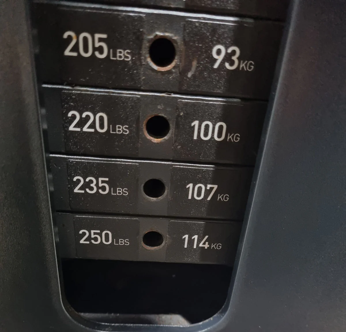 Precor Latzug von Oben, Lat-Pulldown, Rahmenfarbe Schwarz, Polsterfarbe Grau, gebrauchter - überholter Zustand - Image 8