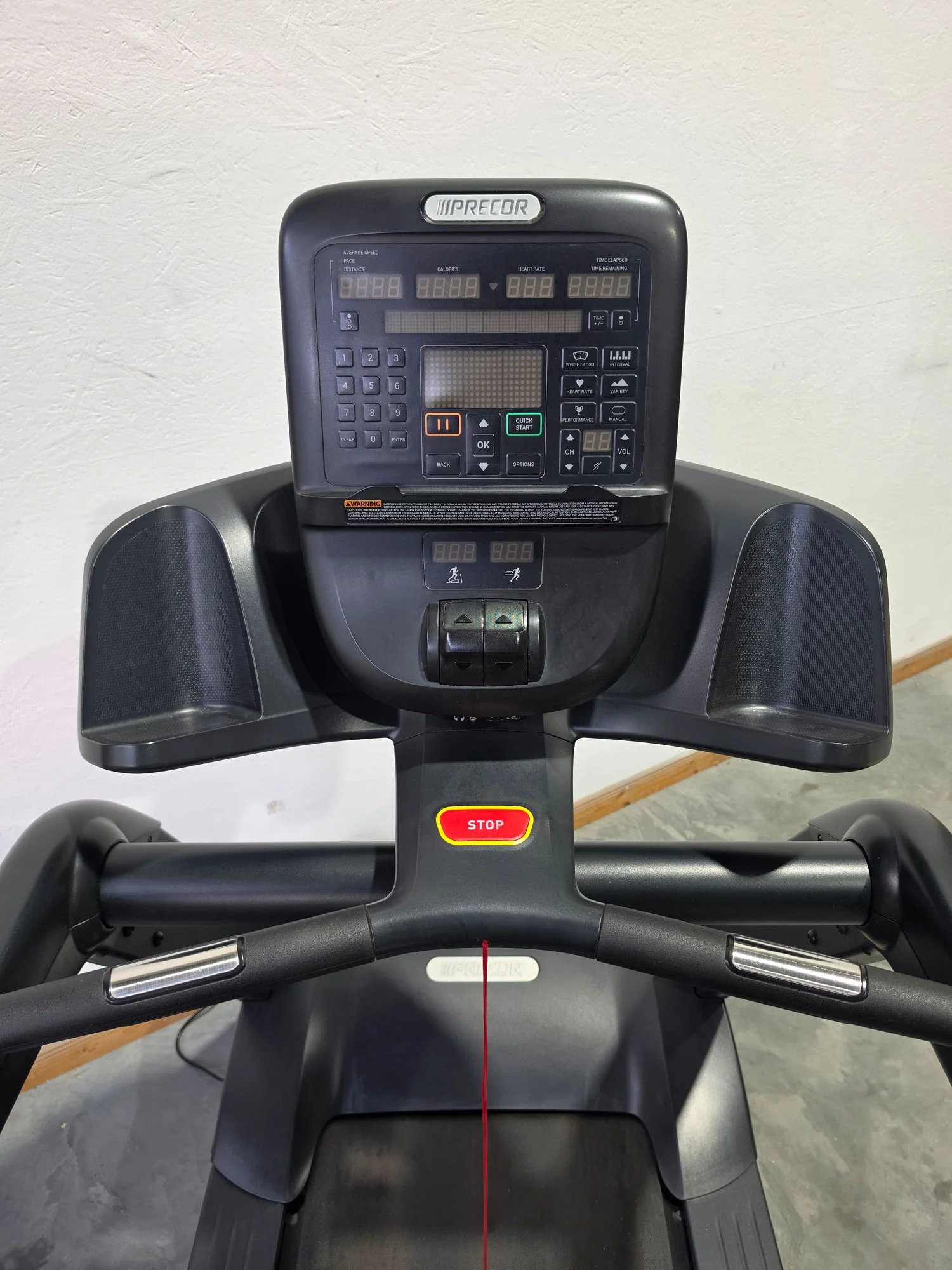 Precor Laufband TRM 731 Treadmill, P31 LED Konsole, Farbe Schwarz, gebraucht - überholter Zustand - Image 5