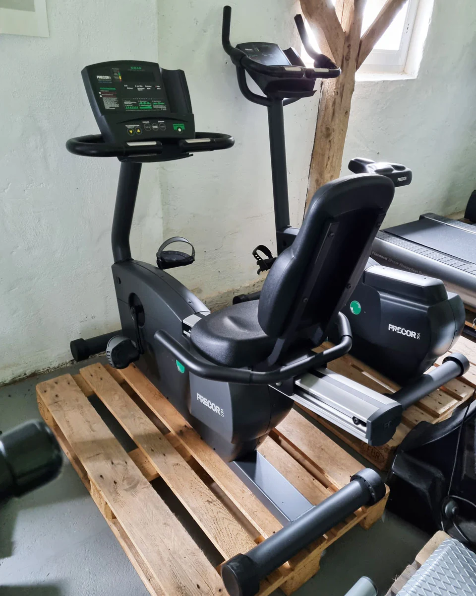 Precor Recumbent 846, Liegeergometer, gebraucht - überholter Zustand - Image 4
