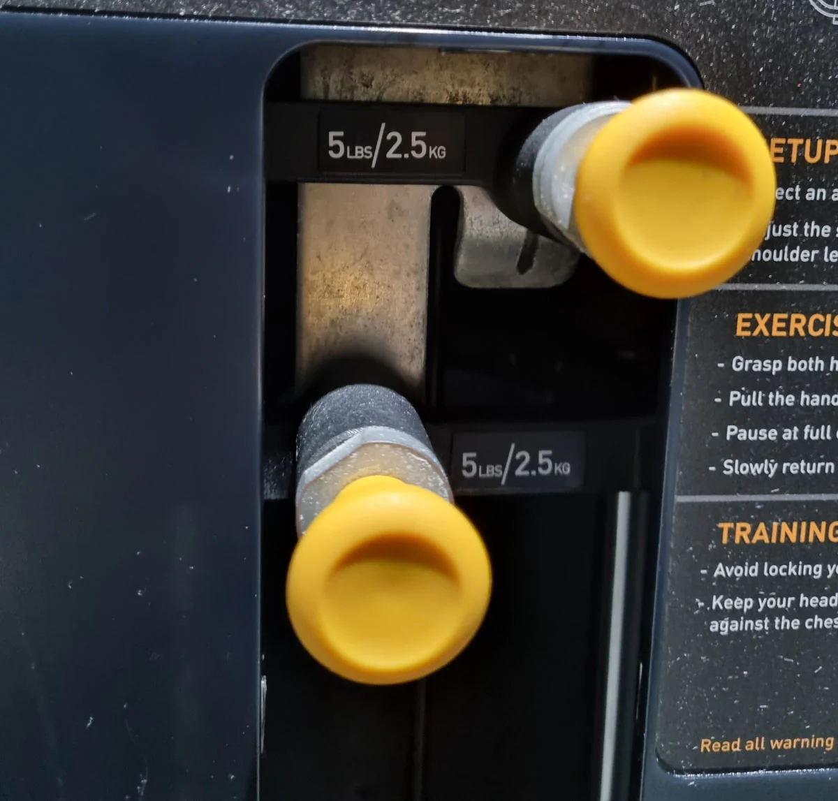 Precor Rudern mit Bruststütze, Row, Lat-Rudern, Rahmenfarbe Schwarz, Polsterfarbe Grau, gebraucht - überholter Zustand - Image 7