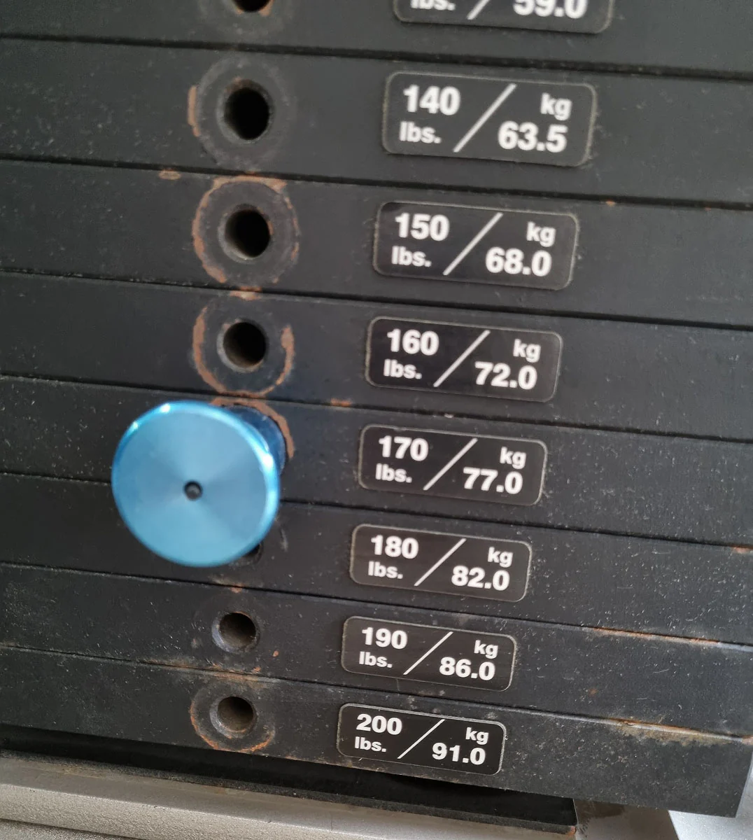 Precor Schrägbankdrückenmaschine, Incline Chestpress 402 Icarian Line, Brustpresse schräg, Rahmenfarbe Silber, gebraucht - überholter Zustand - Image 9