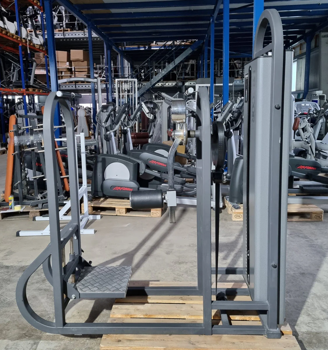 Precor Total Hip Kickmaschine, Hüftpendel, Multi Hip Maschine, Rahmenfarbe Schwarz, Polsterfarbe Schwarz, gebraucht - überholter Zustand - Image 5