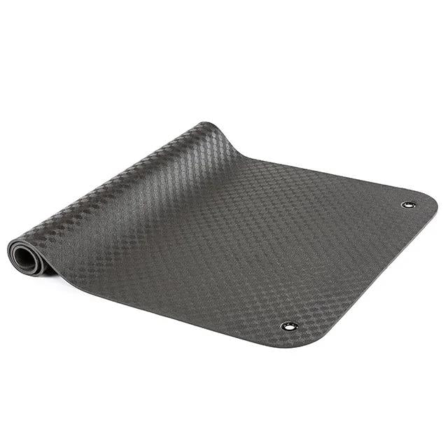 Profi Gymnastikmatte 180 x 65 x 0,8 cm - Farbe Schwarz - Made in Germany - Image 2