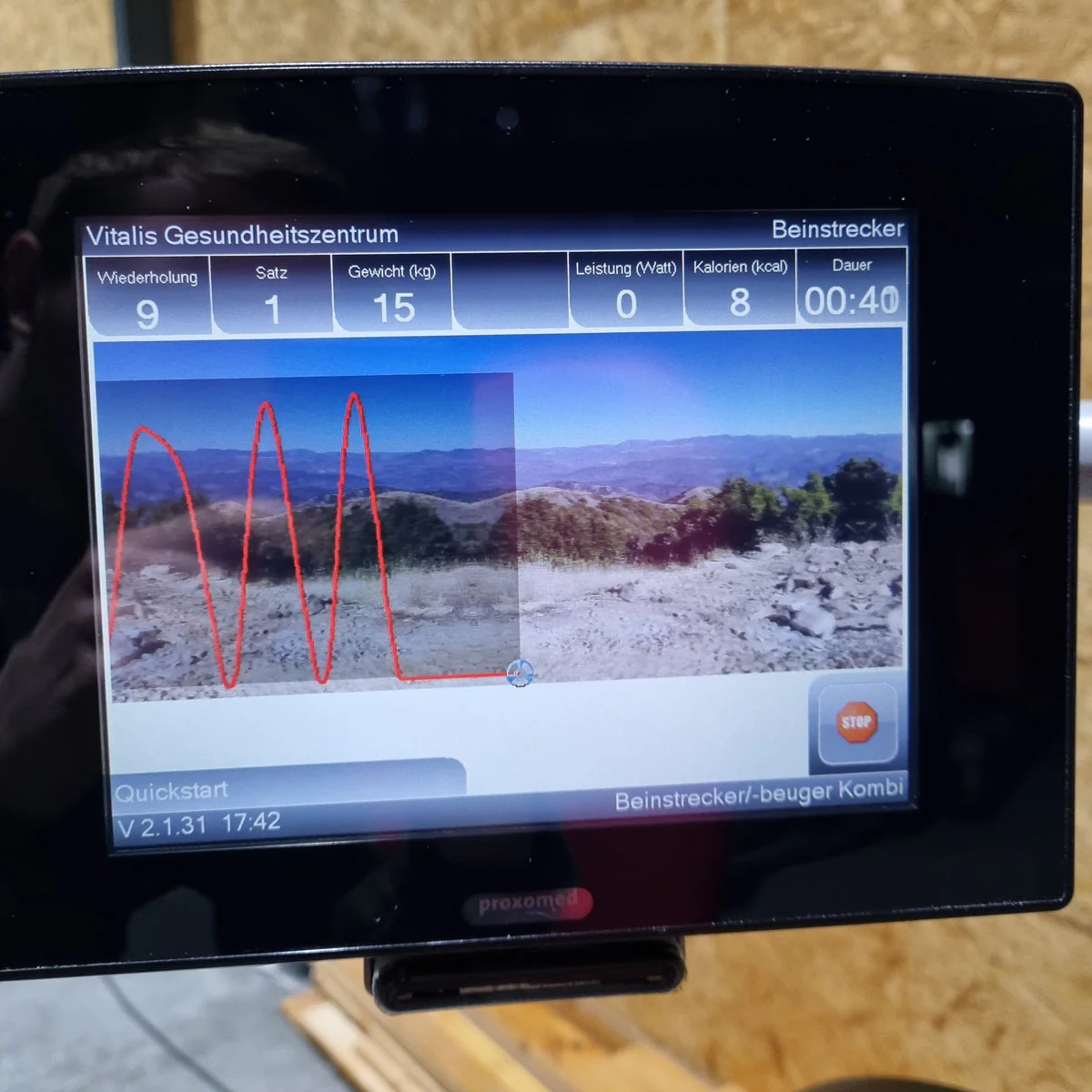 Proxomed 6 medizinische Kombi-Kraftgeräte - Chipkartengesteuert, Smart Displays, Compass Serie, Medizinzulassung MPG, gebraucht - überholter Zustand - Image 8