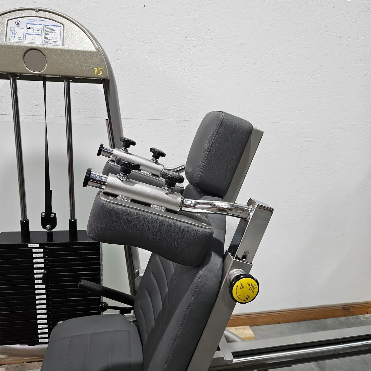 Proxomed - AS, Funktionsstemme, Beinpresse verstellbar sitzend - liegend, 200kg Gewichtsblock, gebraucht - überholter Zustand - Image 10