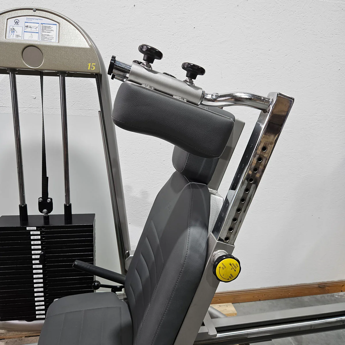 Proxomed - AS, Funktionsstemme, Beinpresse verstellbar sitzend - liegend, 200kg Gewichtsblock, gebraucht - überholter Zustand - Image 11