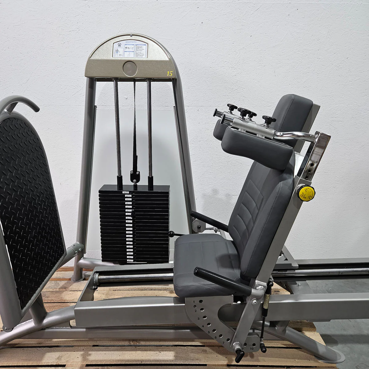 Proxomed - AS, Funktionsstemme, Beinpresse verstellbar sitzend - liegend, 200kg Gewichtsblock, gebraucht - überholter Zustand - Image 14
