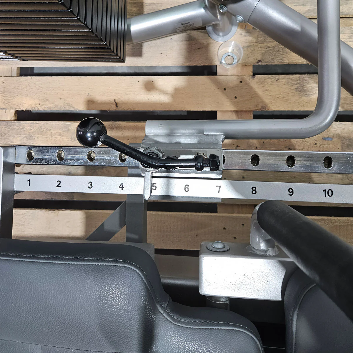 Proxomed - AS, Funktionsstemme, Beinpresse verstellbar sitzend - liegend, 200kg Gewichtsblock, gebraucht - überholter Zustand - Image 15