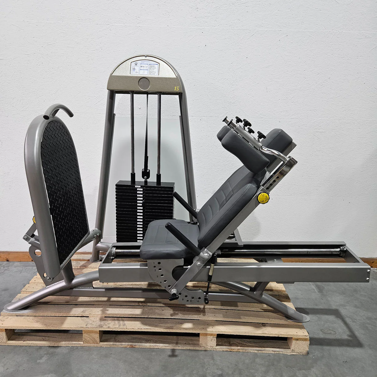 Proxomed - AS, Funktionsstemme, Beinpresse verstellbar sitzend - liegend, 200kg Gewichtsblock, gebraucht - überholter Zustand - Image 2