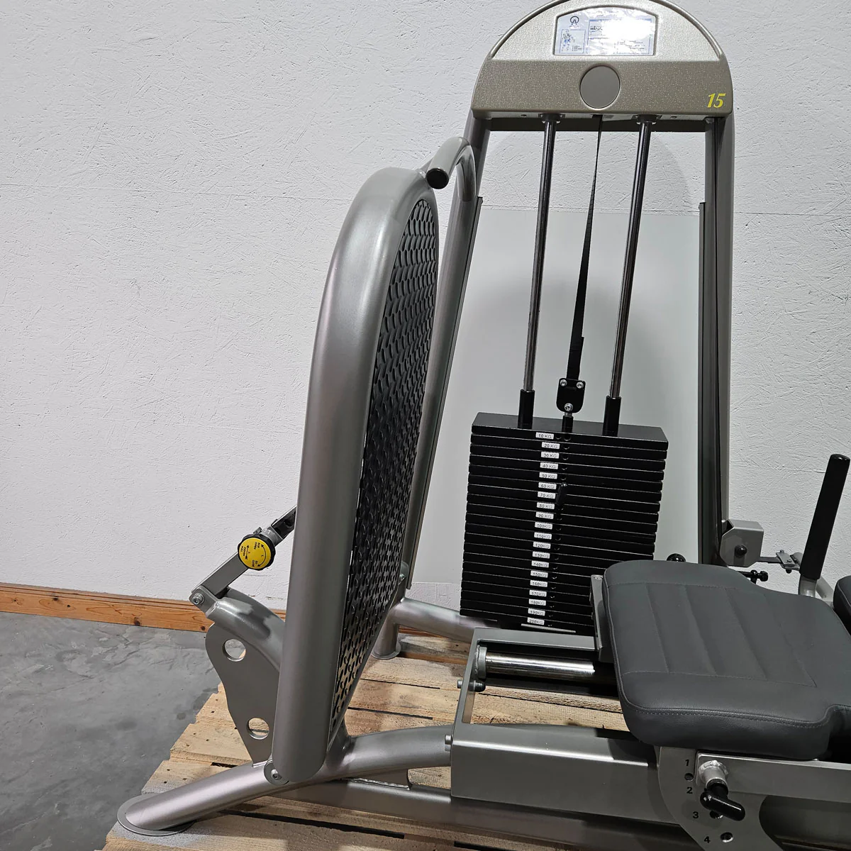 Proxomed - AS, Funktionsstemme, Beinpresse verstellbar sitzend - liegend, 200kg Gewichtsblock, gebraucht - überholter Zustand - Image 8