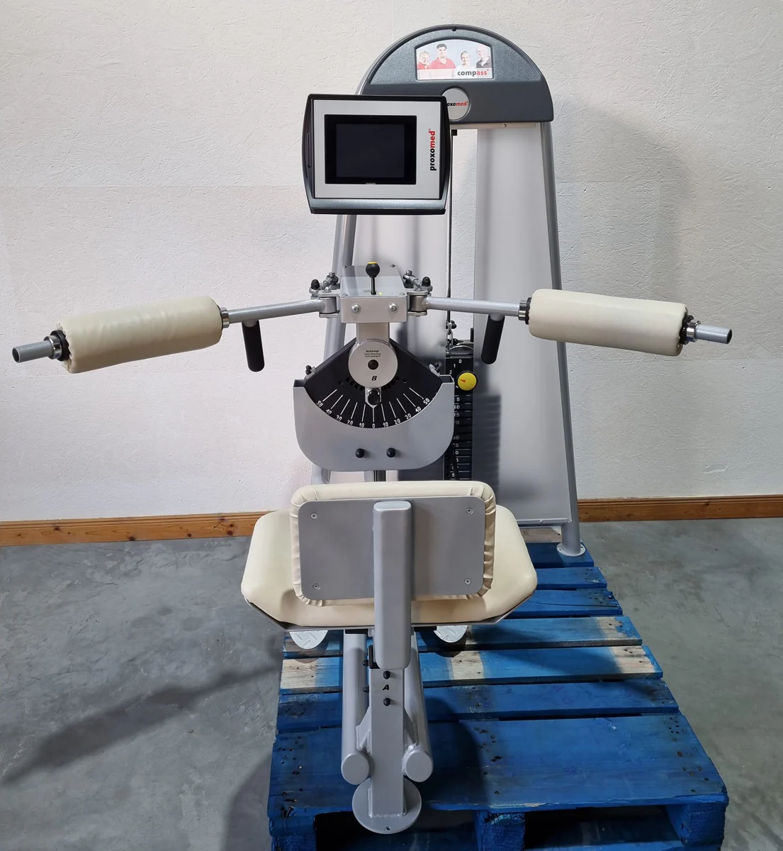 Proxomed Compass 530 Lateralflexion, Seitneige-Maschine, MPG, Reha, Rahmenfarbe Silber, gebraucht - überholter Zustand - Image 6