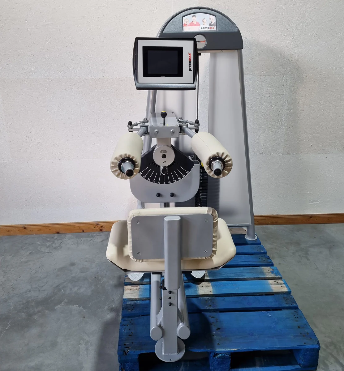 Proxomed Compass 530 Lateralflexion, Seitneige-Maschine, MPG, Reha, Rahmenfarbe Silber, gebraucht - überholter Zustand - Image 7
