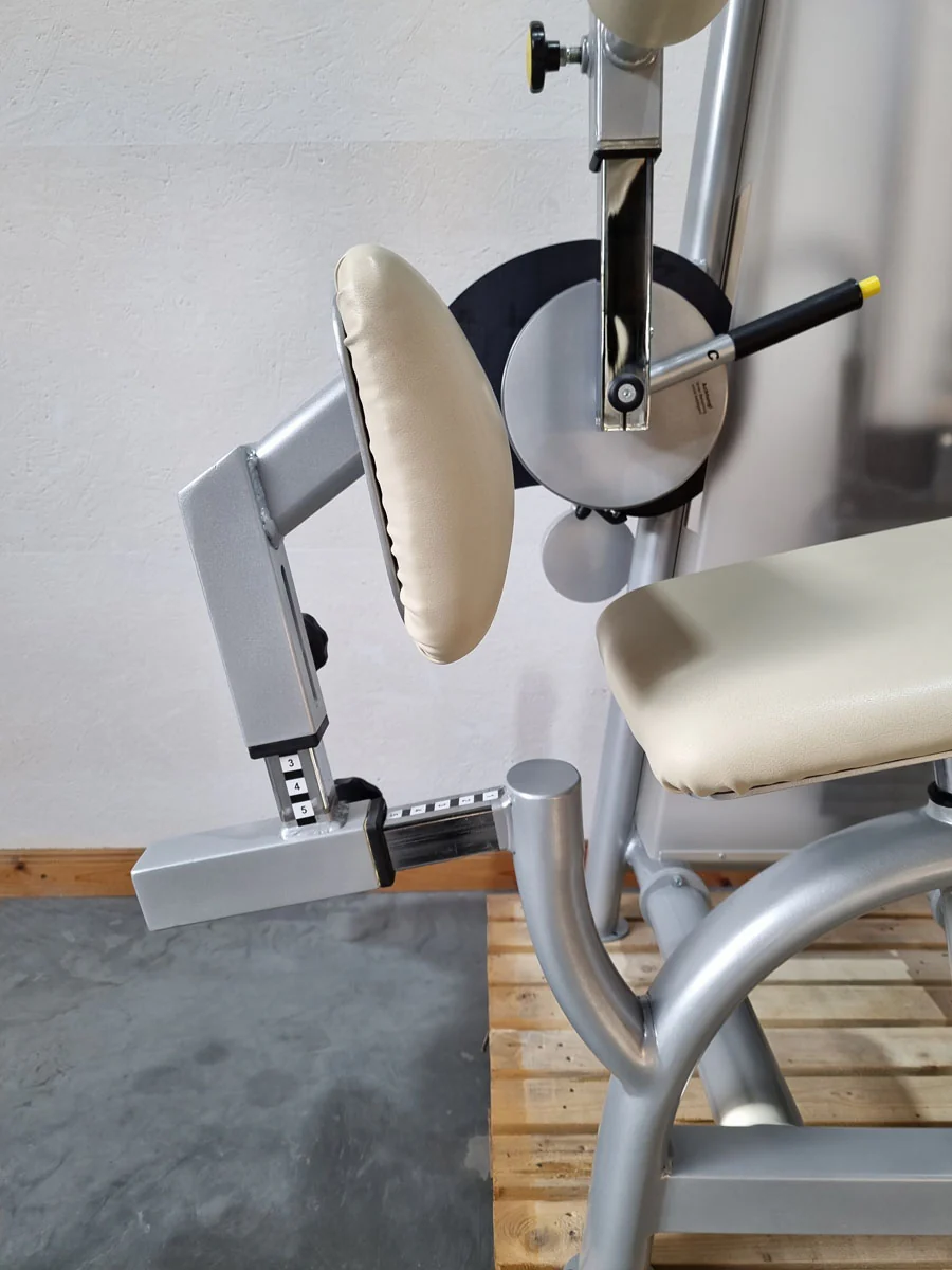 Proxomed Compass 530 Rückenflexion, Bauchmaschine, Rückenbeuger, Abdominal Crunch, MPG, Reha, Rahmenfarbe Silber, gebraucht - überholter Zustand - Image 11