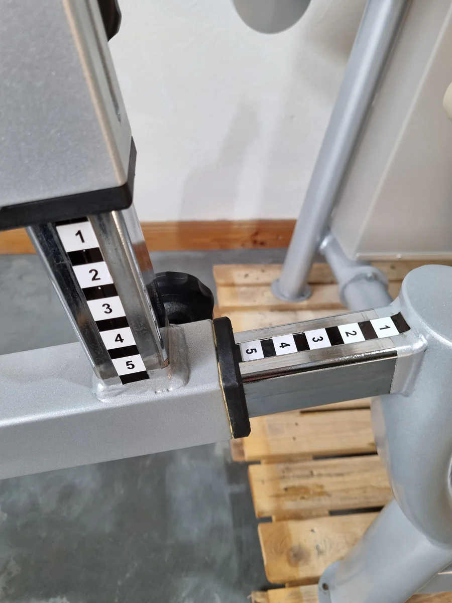 Proxomed Compass 530 Rückenflexion, Bauchmaschine, Rückenbeuger, Abdominal Crunch, MPG, Reha, Rahmenfarbe Silber, gebraucht - überholter Zustand - Image 15