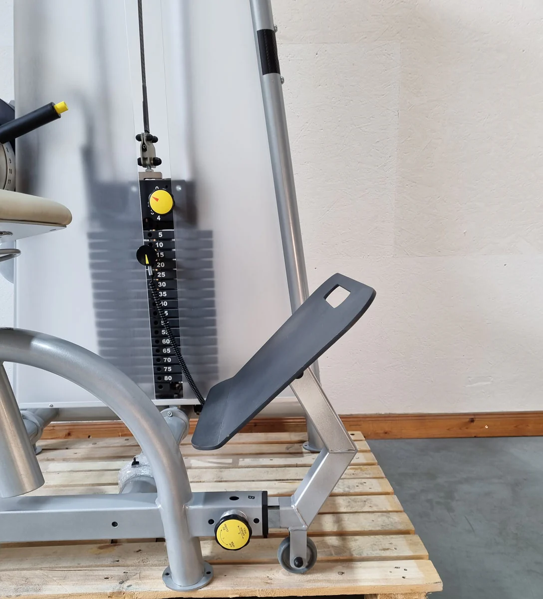 Proxomed Compass 530 Rückenflexion, Bauchmaschine, Rückenbeuger, Abdominal Crunch, MPG, Reha, Rahmenfarbe Silber, gebraucht - überholter Zustand - Image 16