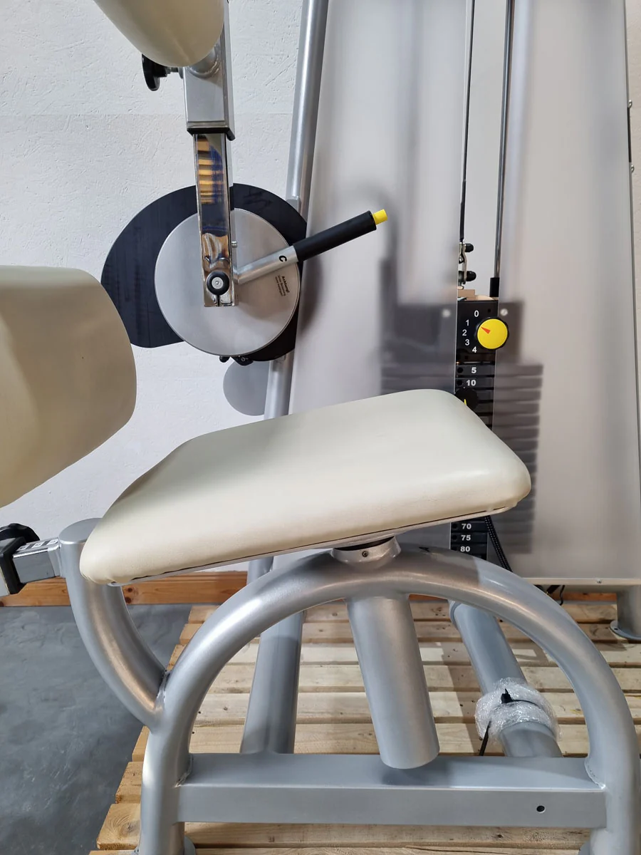 Proxomed Compass 530 Rückenflexion, Bauchmaschine, Rückenbeuger, Abdominal Crunch, MPG, Reha, Rahmenfarbe Silber, gebraucht - überholter Zustand - Image 19