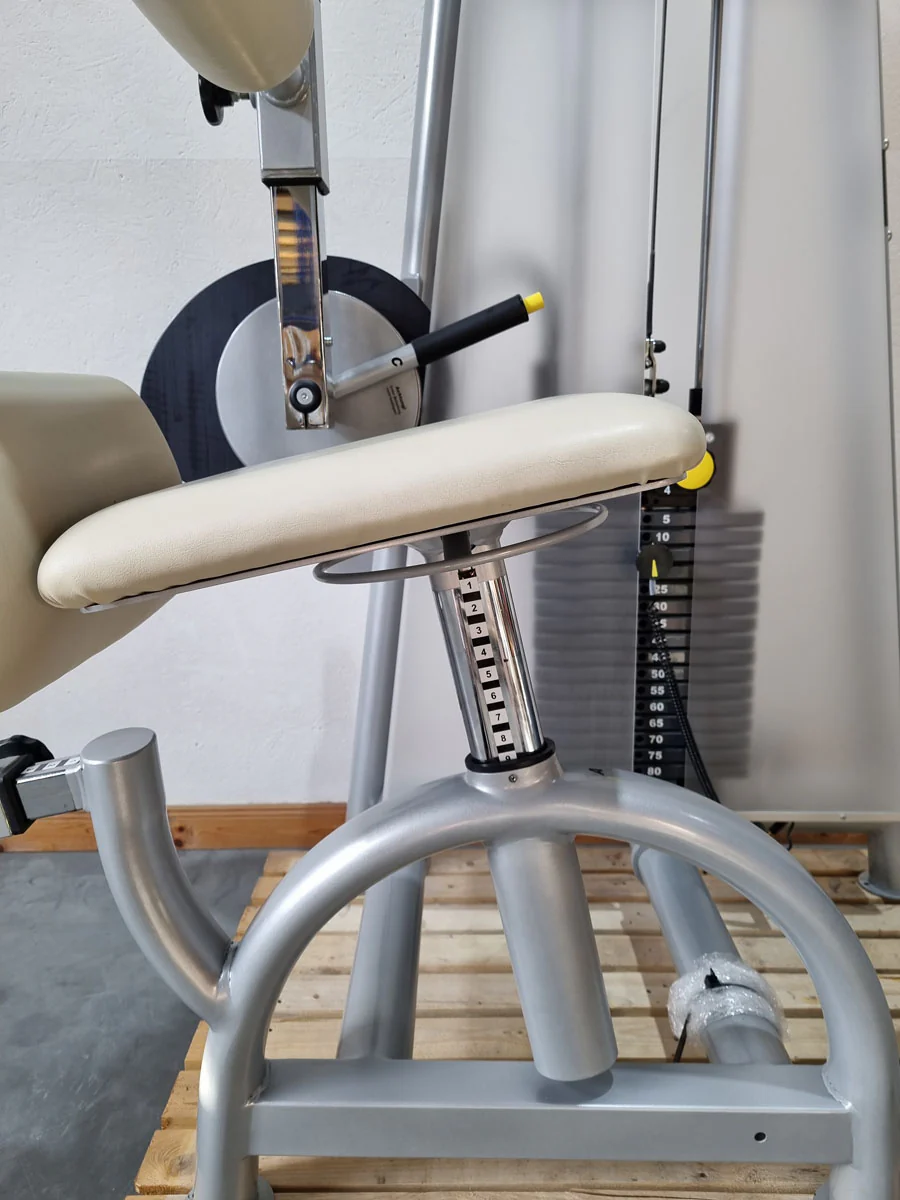 Proxomed Compass 530 Rückenflexion, Bauchmaschine, Rückenbeuger, Abdominal Crunch, MPG, Reha, Rahmenfarbe Silber, gebraucht - überholter Zustand - Image 20