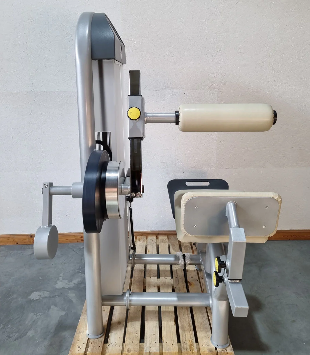 Proxomed Compass 530 Rückenflexion, Bauchmaschine, Rückenbeuger, Abdominal Crunch, MPG, Reha, Rahmenfarbe Silber, gebraucht - überholter Zustand - Image 3