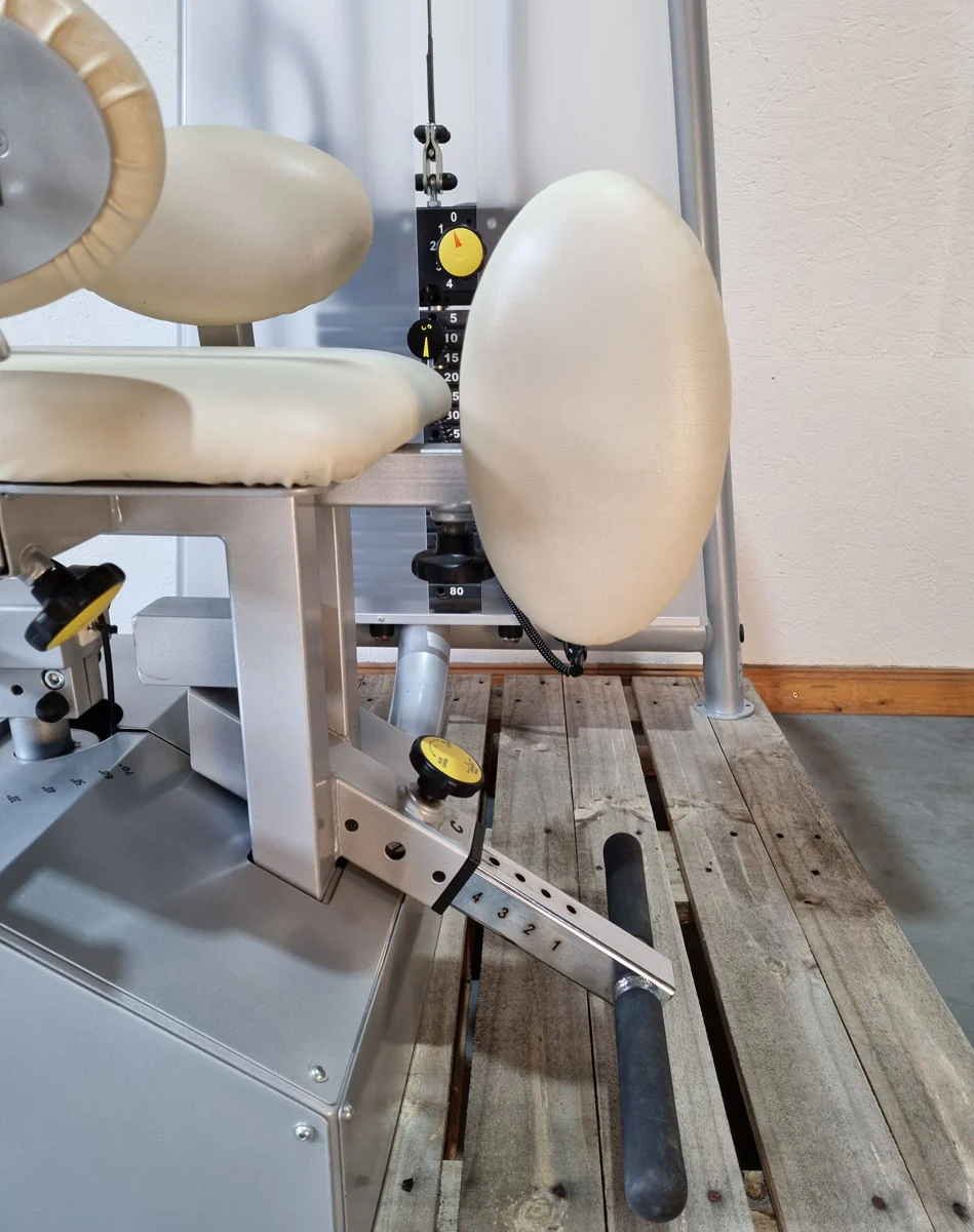 Proxomed Compass 530 Rumpfrotator, Rotator, Rotationsmaschine, Twister, Rotary Torso, seitliche Bauchmuskeln, MPG, Reha, Rahmenfarbe Silber, gebraucht - überholter Zustand - Image 12