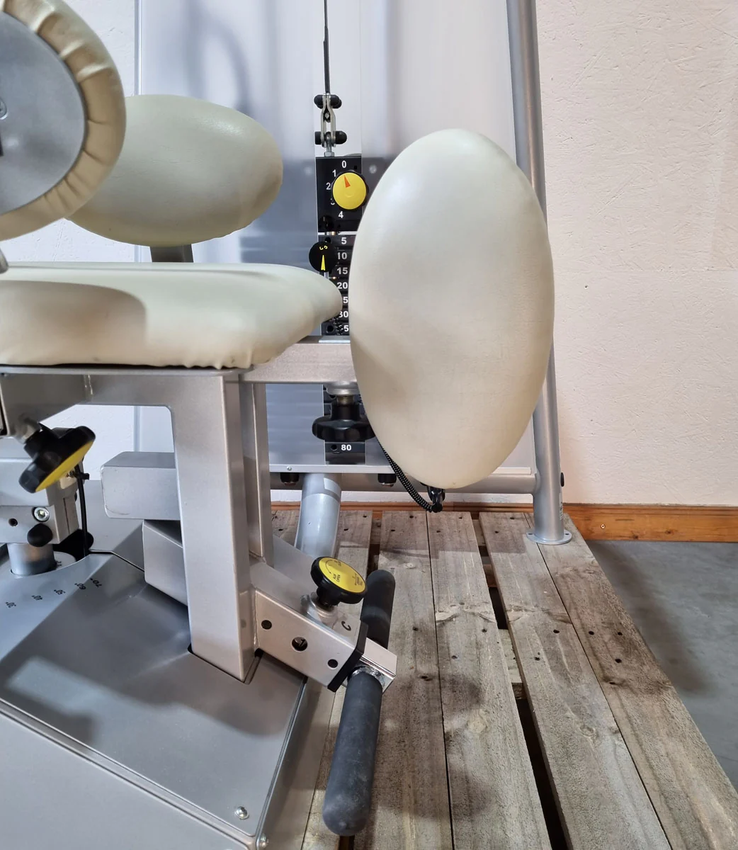 Proxomed Compass 530 Rumpfrotator, Rotator, Rotationsmaschine, Twister, Rotary Torso, seitliche Bauchmuskeln, MPG, Reha, Rahmenfarbe Silber, gebraucht - überholter Zustand - Image 13