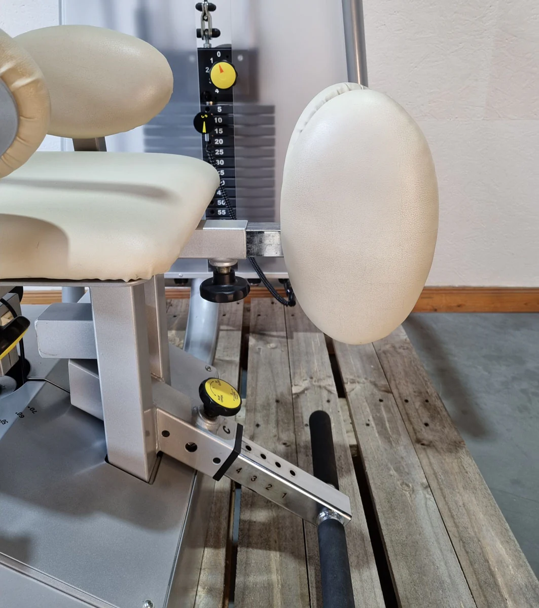 Proxomed Compass 530 Rumpfrotator, Rotator, Rotationsmaschine, Twister, Rotary Torso, seitliche Bauchmuskeln, MPG, Reha, Rahmenfarbe Silber, gebraucht - überholter Zustand - Image 15
