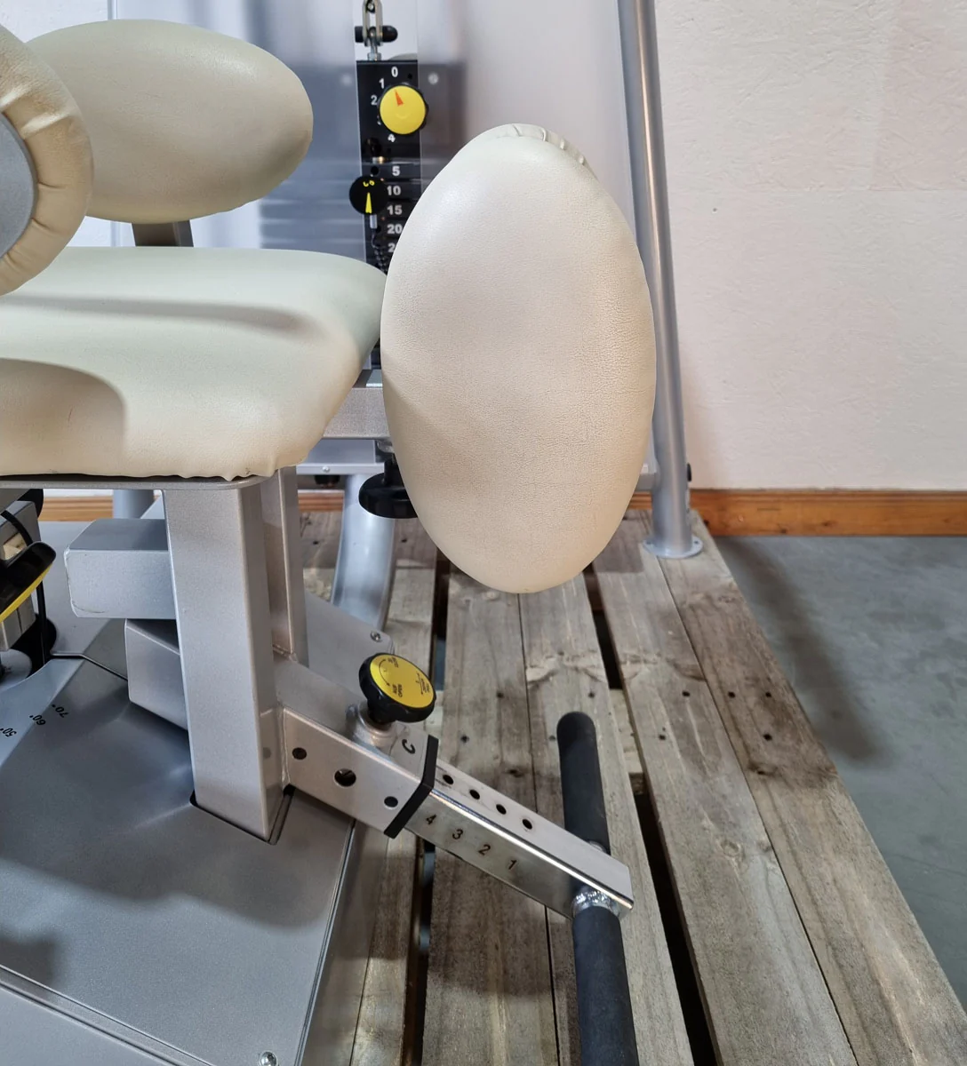 Proxomed Compass 530 Rumpfrotator, Rotator, Rotationsmaschine, Twister, Rotary Torso, seitliche Bauchmuskeln, MPG, Reha, Rahmenfarbe Silber, gebraucht - überholter Zustand - Image 16