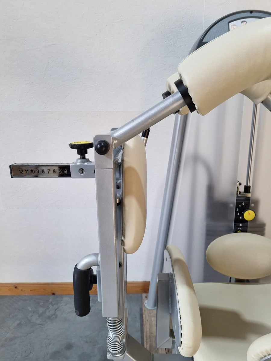 Proxomed Compass 530 Rumpfrotator, Rotator, Rotationsmaschine, Twister, Rotary Torso, seitliche Bauchmuskeln, MPG, Reha, Rahmenfarbe Silber, gebraucht - überholter Zustand - Image 7