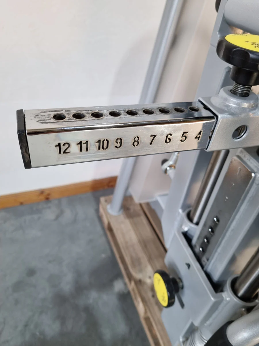 Proxomed Compass 530 Rumpfrotator, Rotator, Rotationsmaschine, Twister, Rotary Torso, seitliche Bauchmuskeln, MPG, Reha, Rahmenfarbe Silber, gebraucht - überholter Zustand - Image 8