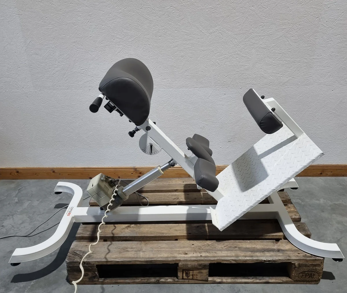 Proxomed Compass MTT Rückentrainer Kombi, Hyperextension, Rückenstrecker, elektrisch verstellbar, Rumpfmuskeltrainer, gebraucht - überholter Zustand - Image 2