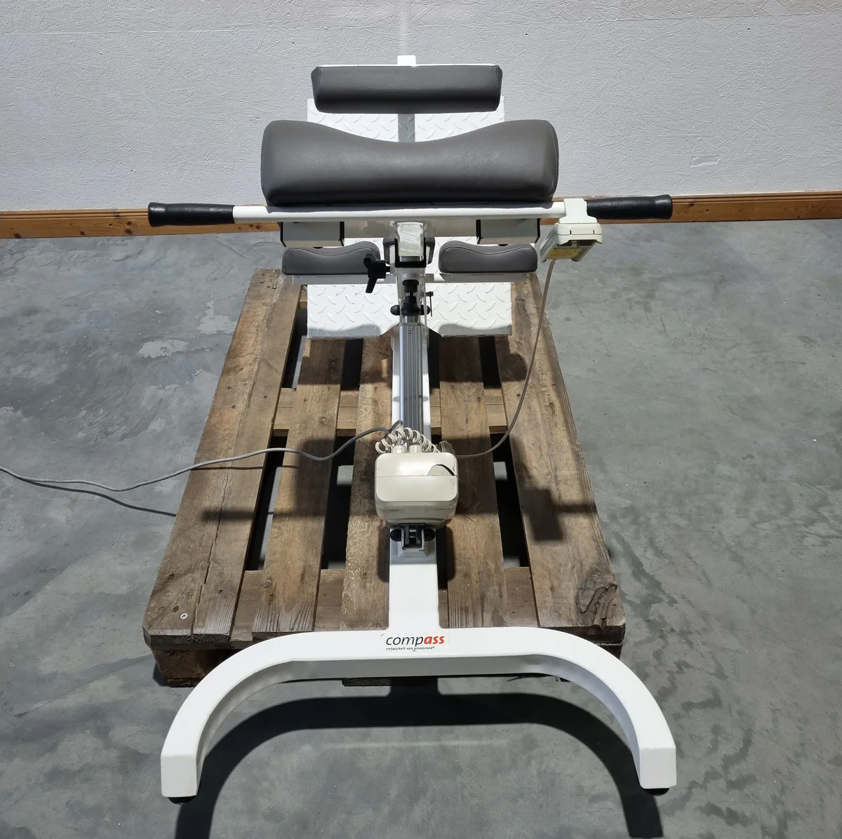 Proxomed Compass MTT Rückentrainer Kombi, Hyperextension, Rückenstrecker, elektrisch verstellbar, Rumpfmuskeltrainer, gebraucht - überholter Zustand - Image 8