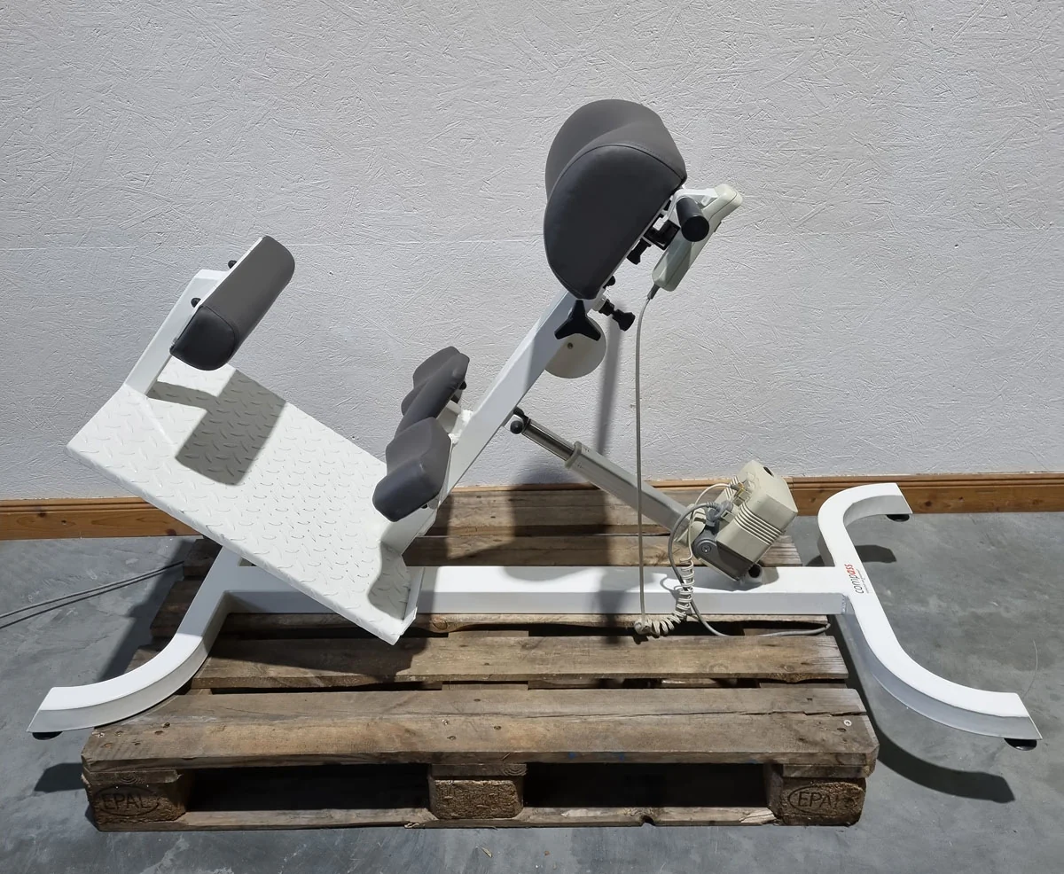 Proxomed Compass MTT Rückentrainer Kombi, Hyperextension, Rückenstrecker, elektrisch verstellbar, Rumpfmuskeltrainer, gebraucht - überholter Zustand - Image 9