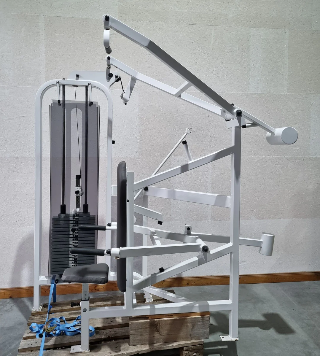 Proxomed Compass Schulterblattfixator / Stützstemme - Latzug und Dips - Kombigerät 2 in 1, Rahmenfarbe Weiß, gebraucht - überholter Zustand - Image 2