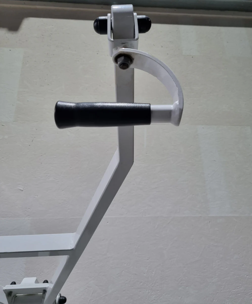 Proxomed Compass Schulterblattfixator / Stützstemme - Latzug und Dips - Kombigerät 2 in 1, Rahmenfarbe Weiß, gebraucht - überholter Zustand - Image 8