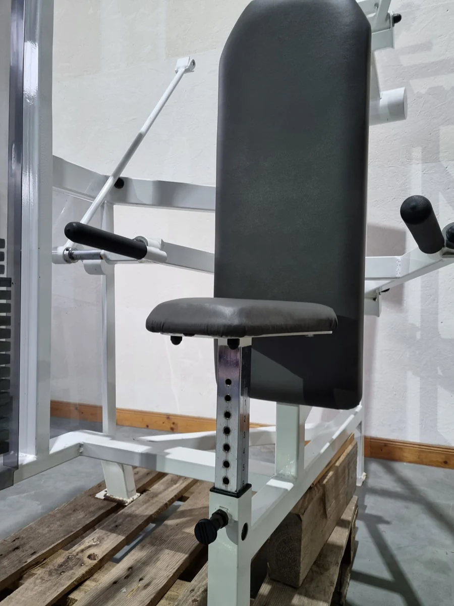 Proxomed Compass Schulterblattfixator / Stützstemme - Latzug und Dips - Kombigerät 2 in 1, Rahmenfarbe Weiß, gebraucht - überholter Zustand - Image 9