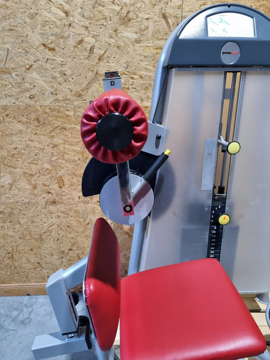 Proxomed Rückenstrecker-beuger Kombi Compass 530, Hyperextension und Bauchmaschine 2 in 1 Kombigerät, MPG, Reha, Rahmenfarbe Silber, gebraucht - überholter Zustand - Image 10