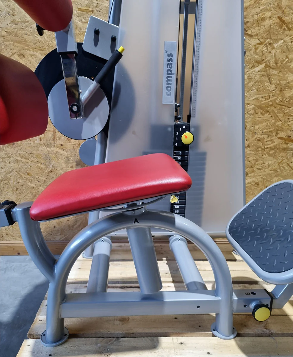 Proxomed Rückenstrecker-beuger Kombi Compass 530, Hyperextension und Bauchmaschine 2 in 1 Kombigerät, MPG, Reha, Rahmenfarbe Silber, gebraucht - überholter Zustand - Image 13