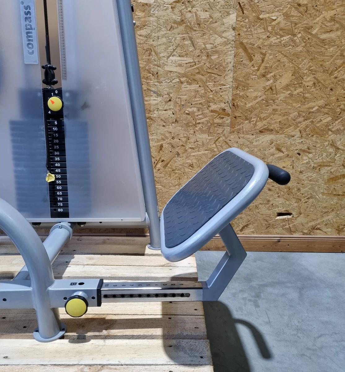 Proxomed Rückenstrecker-beuger Kombi Compass 530, Hyperextension und Bauchmaschine 2 in 1 Kombigerät, MPG, Reha, Rahmenfarbe Silber, gebraucht - überholter Zustand - Image 14