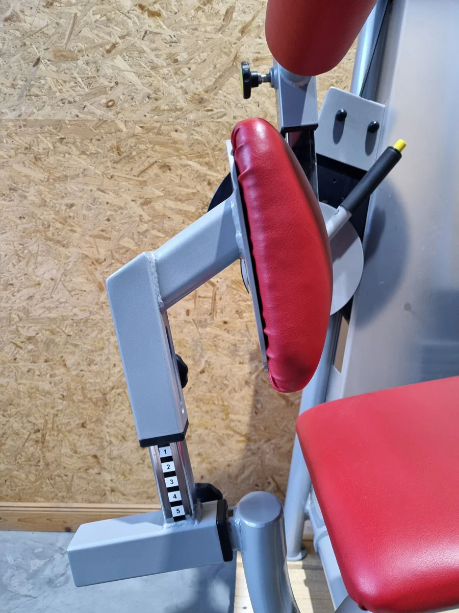 Proxomed Rückenstrecker-beuger Kombi Compass 530, Hyperextension und Bauchmaschine 2 in 1 Kombigerät, MPG, Reha, Rahmenfarbe Silber, gebraucht - überholter Zustand - Image 6