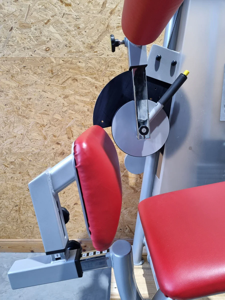 Proxomed Rückenstrecker-beuger Kombi Compass 530, Hyperextension und Bauchmaschine 2 in 1 Kombigerät, MPG, Reha, Rahmenfarbe Silber, gebraucht - überholter Zustand - Image 7