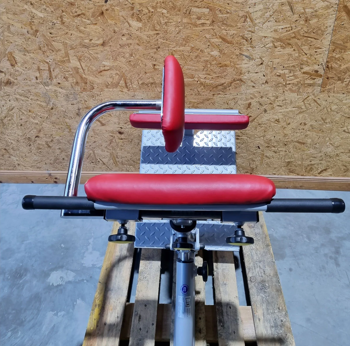 Proxomed Rückentrainer Kombi, Compass 530, Rückenstreckerbank 45° Hyperextension, Lateral Trainer, MPG, Reha, Rahmenfarbe Silber, gebraucht - überholter Zustand - Image 4