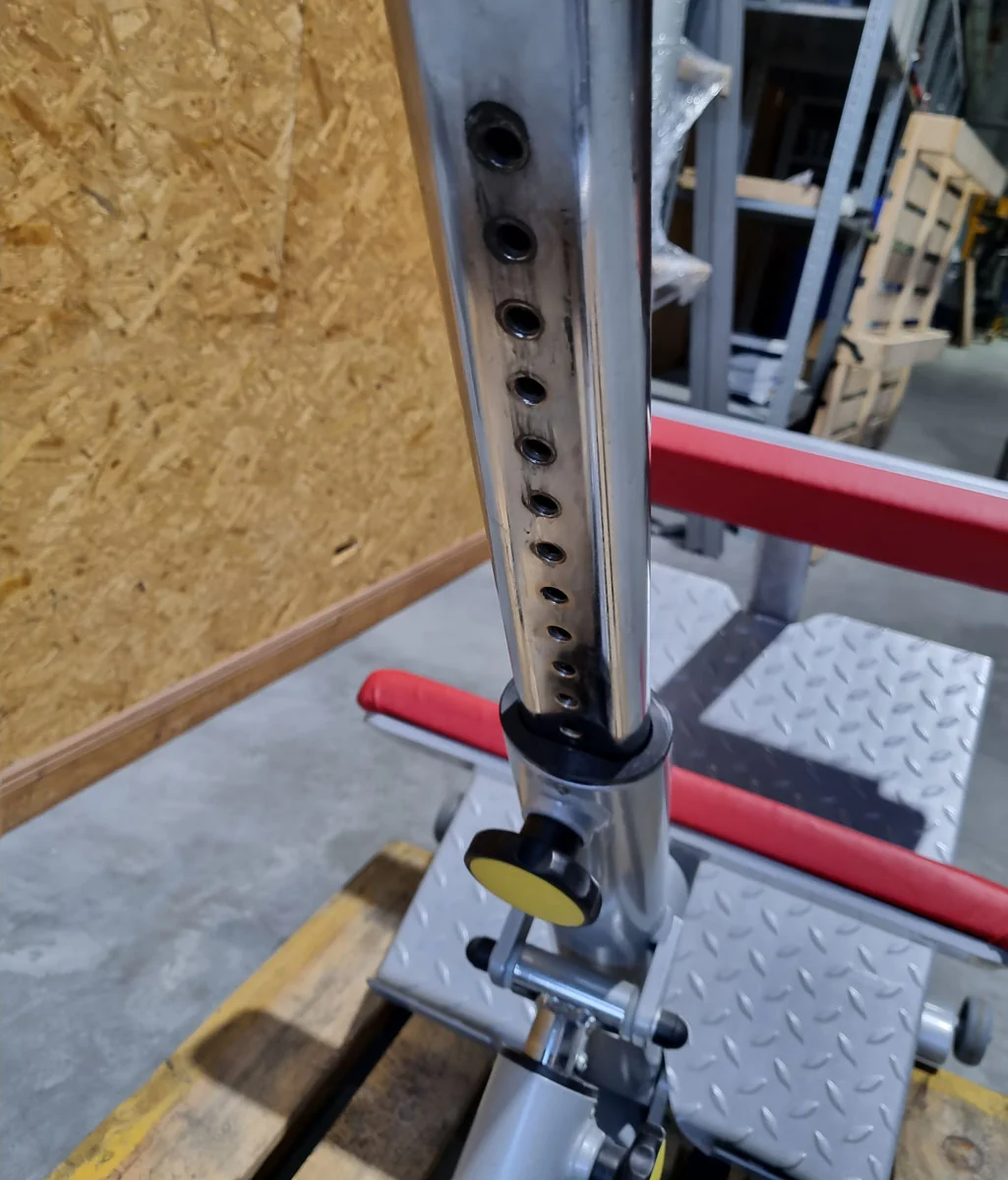 Proxomed Rückentrainer Kombi, Compass 530, Rückenstreckerbank 45° Hyperextension, Lateral Trainer, MPG, Reha, Rahmenfarbe Silber, gebraucht - überholter Zustand - Image 9