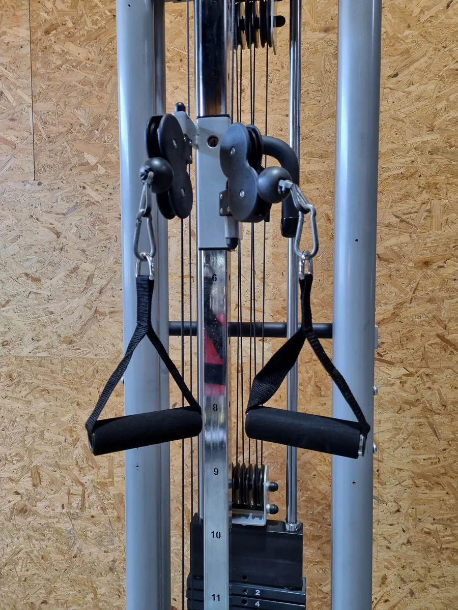 Proxomed Zugapparat Compass 530 - Seilzug höhenverstellbar, freistehend mit Stativ, Speedy Compact, MPG, Reha, Farbe Silber - gebraucht - überholter Zustand - Image 3