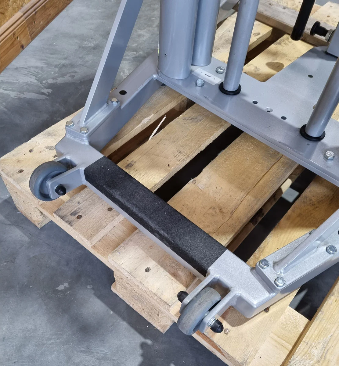 Proxomed Zugapparat Compass 530 - Seilzug höhenverstellbar, freistehend mit Stativ, Speedy Compact, MPG, Reha, Farbe Silber - gebraucht - überholter Zustand - Image 4