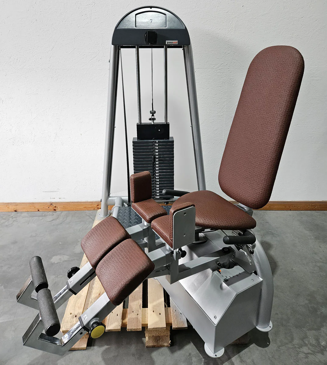 Proxowell bzw Proxomed Ab-Adduktor Kombi, Abduktoren und Adduktoren 2 in 1 Kombigerät, Compass bzw C-Well Serie, Rahmenfarbe Silber, gebraucht - überholter Zustand - Image 4