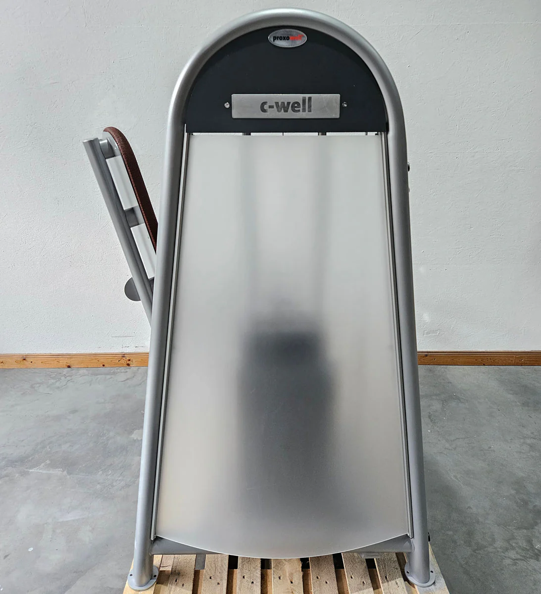 Proxowell bzw Proxomed Ab-Adduktor Kombi, Abduktoren und Adduktoren 2 in 1 Kombigerät, Compass bzw C-Well Serie, Rahmenfarbe Silber, gebraucht - überholter Zustand - Image 6