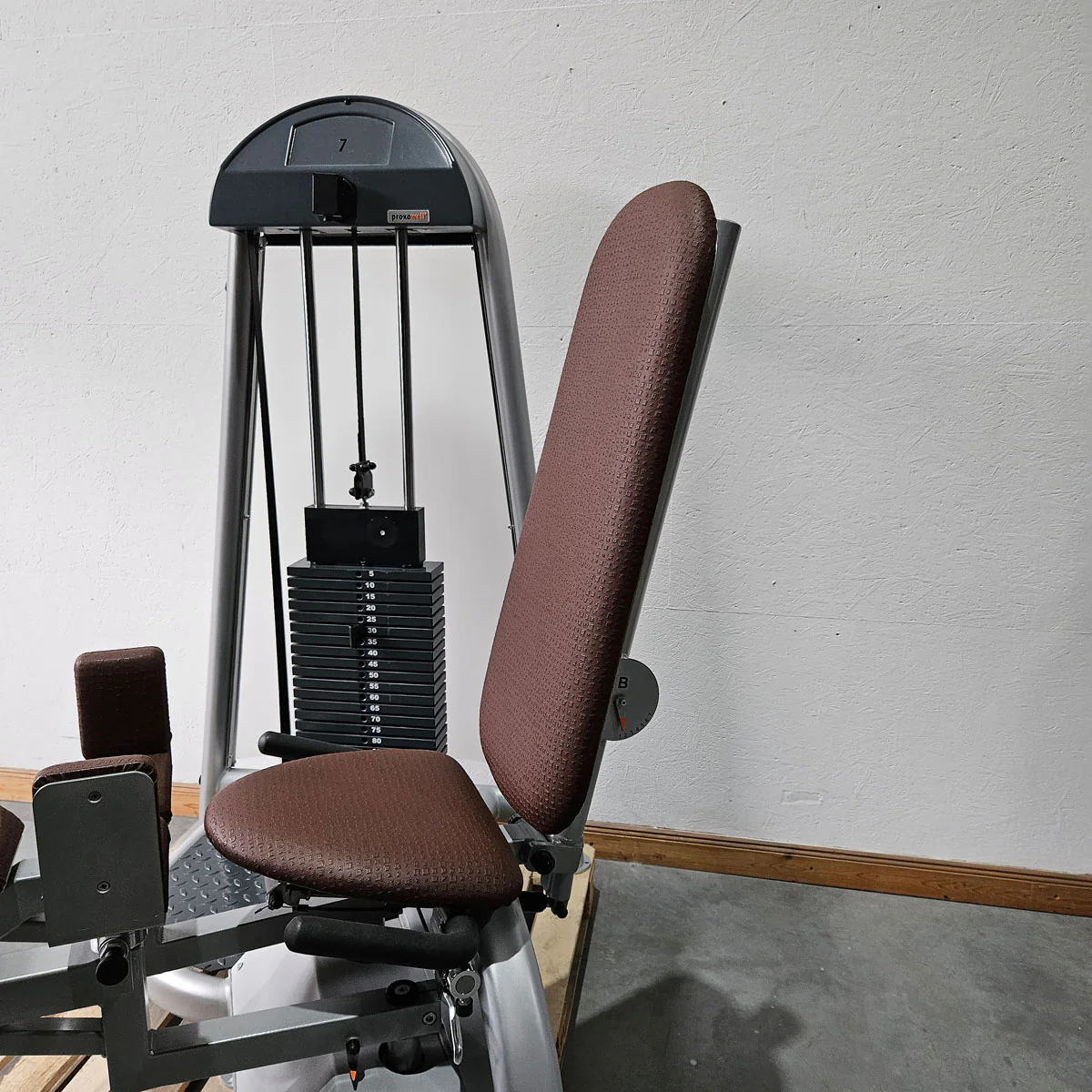 Proxowell bzw Proxomed Ab-Adduktor Kombi, Abduktoren und Adduktoren 2 in 1 Kombigerät, Compass bzw C-Well Serie, Rahmenfarbe Silber, gebraucht - überholter Zustand - Image 8