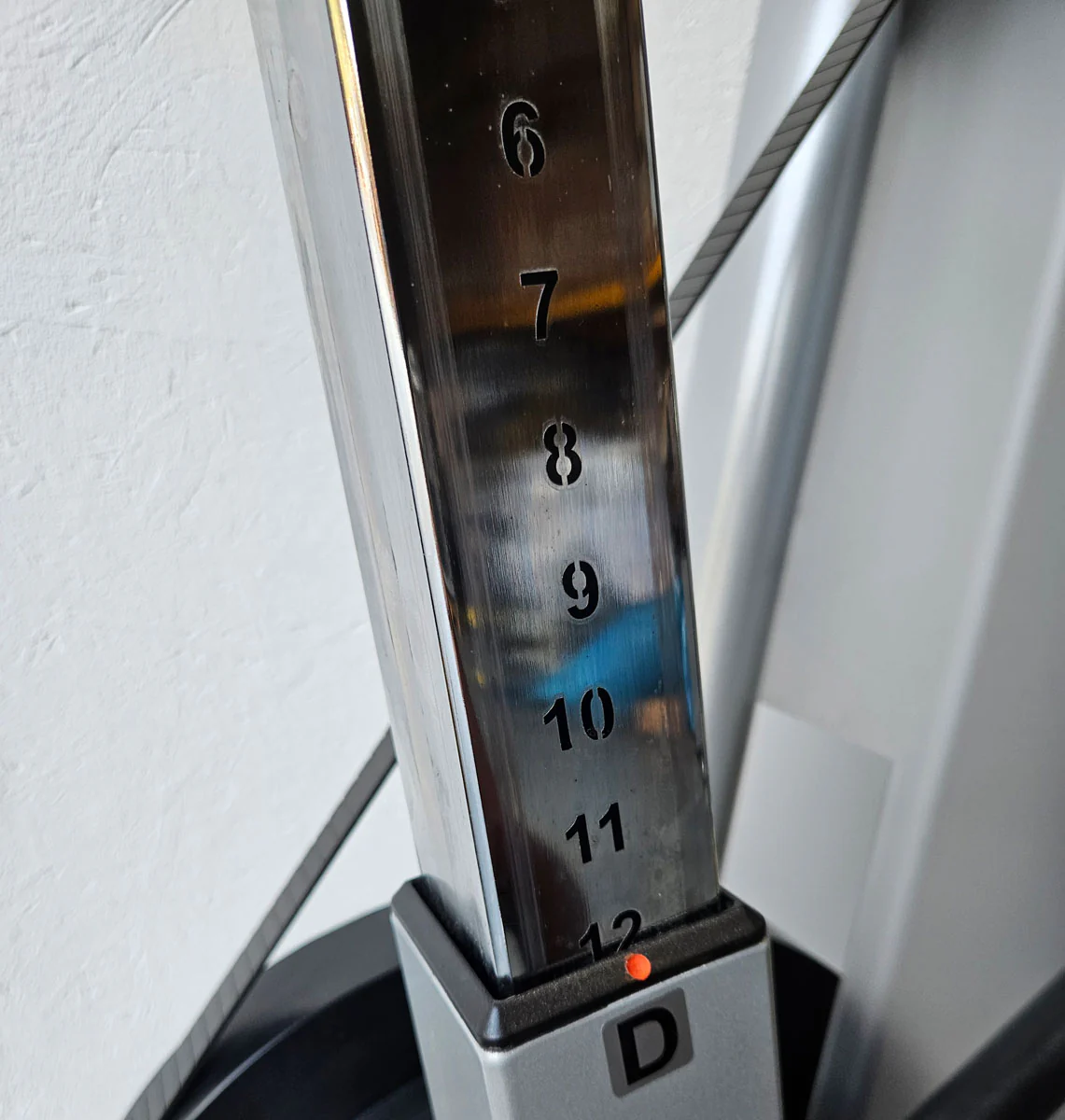 Proxowell bzw Proxomed Rückenflexion, Bauchmaschine, Rückenbeuger, Abdominal Crunch, 100kg Gewichtsblock, Compass bzw C-Well Serie, Rahmenfarbe Silber, gebraucht - überholter Zustand - Image 7
