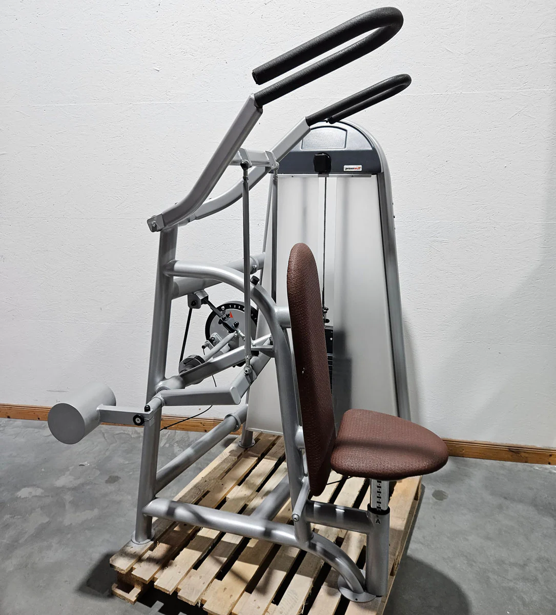 Proxowell bzw Proxomed Schulterblattfixator, Latzug von Oben geführt, Compass bzw C-Well Serie, Rahmenfarbe Silber, gebraucht - überholter Zustand - Image 4